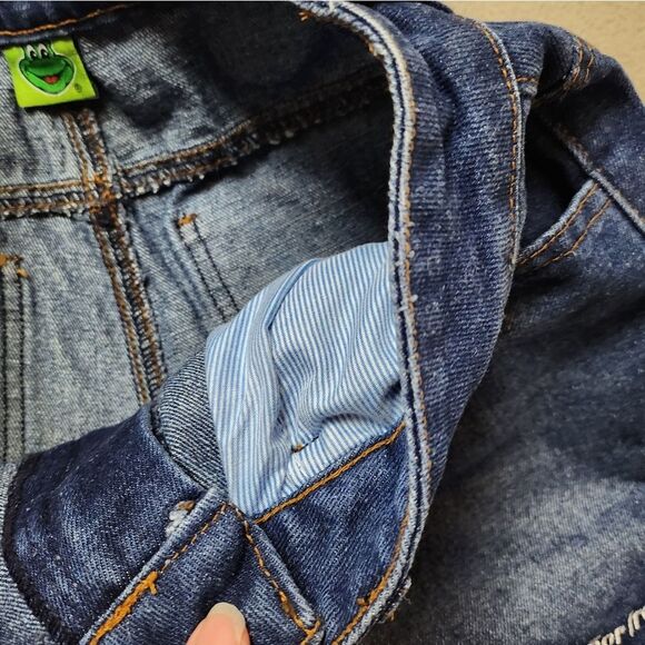 Senor Frog's Jean Shorts Blue Denim Shorts SZ 9 - Picture 6 of 10